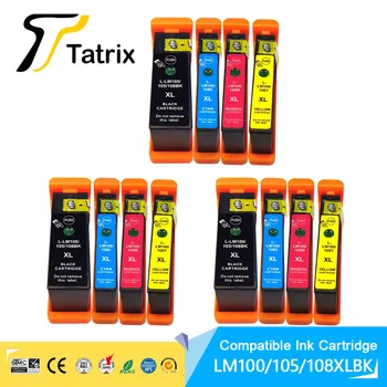 Tatrix ühildub LM100 LM105 LM108 ink cartridge for Lexmark S301 302 305 S405 409 S505 S605 S308 S408 S508 S608 815 816