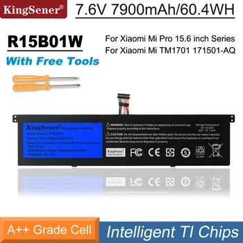 KingSener R15B01W Uusi Sülearvuti Aku Xiaomi Pro 15.6