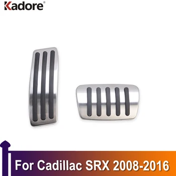 Eest Cadillac SRX 2008-2011 2012 2013 2014 2015 2016 Roostevabast Terasest Kütuse Piduri jalatugi Pedaali Pad KELL Siduri Kate tarvikud 1