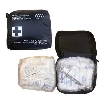 Originaal Audi Auto Meditsiiniline Kotti, Auto First Aid Kit Ise sõidu Väljas Emergency Kit Ellujäämise eest Camper Reisi Jahindus Matkamine