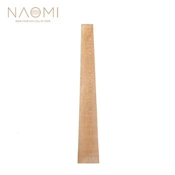 NAOMI Maple Wood Viiul Fretboard Lõpetamata 4 Strings Viiul Fingerboard Sobib 4/4 3/4 1/2 1/4 1/8 Viiul Kasutada 16
