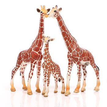 Simulatsioon Suur Suurus Eluslooduse Loom Kaelkirjak Mänguasi Joonis Loomade Mudel Tahke PVC Tegevus ja Mänguasi Arvandmed mänguasjad Lastele Kogumine 8