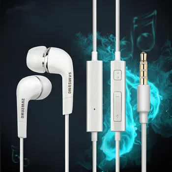 EHS64 Juhtmega Kõrvaklapid 3,5 mm-kõrva Kuular koos Mikrofoni Samsung Galaxy S10 S9 S8 S7 S6 Edge Pluss A31 A51 A71 A50 A30 A90 6