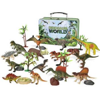2tk/lot Partii Mini Dinosaurus Mudel Laste Haridus Mänguasjad Armas Simulatsioon Loomade Väikesed Arvud Poiss Kingitus Lastele Mänguasjad 12