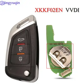 Xhorse jingyuqin Universal Remote Auto Võti 3 Nupud VVDI Peamine Vahend/VVDI2 XKKF02EN 14