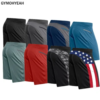 GYMOHYEAH 2020. aasta Uus Meeste Fitness Spordisaalid Kulturismis lühikesed Püksid Mens Suvel Casual Cool Lühikesed Püksid Mees Jogger Treening Rannas püksid 8