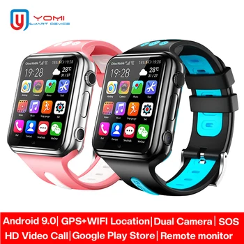 4G Lapsed Smart Watch Android 9.0 Dual Kaamera, GPS, Wi-Fi Tracker Vaata Bluetooth Videokõne Google Play Vaata Telefon Üliõpilastele 11
