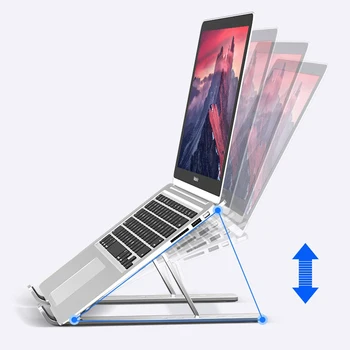Laptop stand Alumiiniumist Kokkupandavaid Kaasaskantav Sülearvuti Seista Kooskõlas 10-15.6 Tolline Sülearvutit Macbook Sülearvuti Tugi