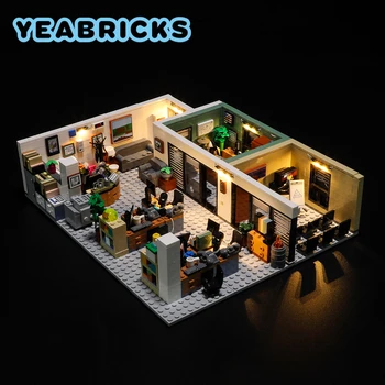 YEABRICKS LED Light Kit for 21336 Office Building Blocks Komplekt (EI Sisalda Mudel) Mänguasjad Lastele 12