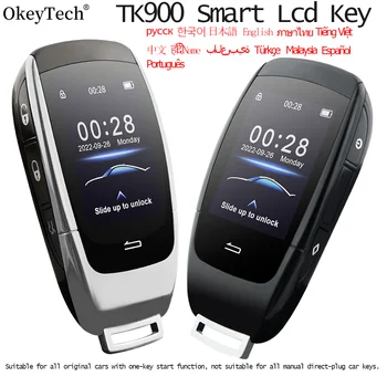 TK900 Muudetud Universaalne Multi-keeles Remote Smart LCD Võti Auto Võti Mugav Kanne Benz/BMW/Toyota/Kia/VW/Audi/Ford 1