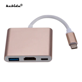 USB-C HDMI-ühilduvate Alumiinium Usbc, et HDMI-ühilduvate 3.1 Konverteri Adapter c-Tüüpi USB 3.0/C-Tüüpi Adapter Type-C-HUB 16