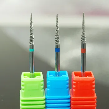 1tk Nail Drill Bit Karbiid Elektrilised Milling Cutter Maniküür Harjutused Bitti Nail Art Seadmete Pediküür Faile, Tööriistad, Tarvikud 2