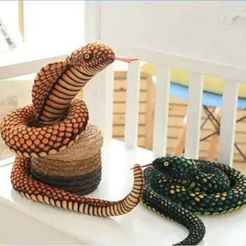Madu -, Plüüš-Mänguasi, Suur Padi Nukk Zodiaca Simulatsiooni Cobra Pythoni Attern Rekvisiidid Erilisi Kingitusi Lastele 100CM 5