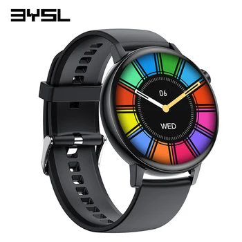 BYSL Uus Smartwatch Naiste Bluetooth 1.32 tolline Full Touch Ring Ekraan Sport Fitness Smart Watch IP68 Veekindel Südame Löögisageduse Vaadata
