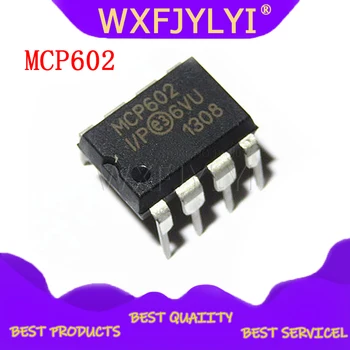 2TK MCP602-I/P DIP8 MCP602 DIP DIP8 2.7 V 5,5 V Ühe Pakkumise CMOS Op Amps 1