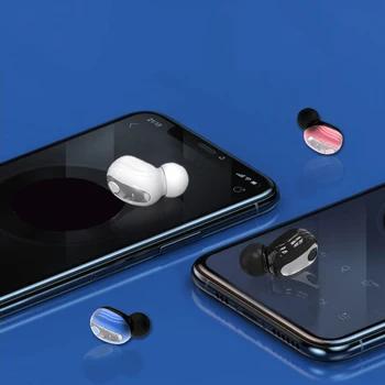 1tk S9 Mini-kõrva Earbuds 5.0 Bluetooth Juhtmeta Kõrvaklapid Laetav Sport In-ear Headset Earbuds Bluetooth-Kõrvaklapid koos Mikrofoniga