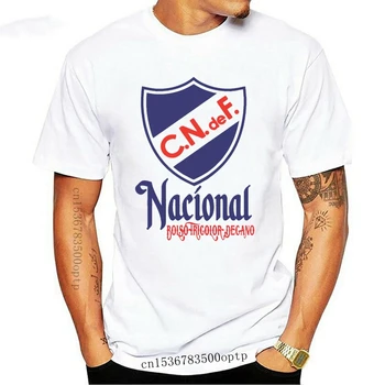 Uus Klubi Nacional De Uruguay Futbol Soccerer T-Särk Camiseta Remera Bolso 14