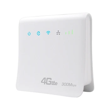 300Mbps Wifi Ruuterid 4G LTE CPE Mobiil Ruuteri LAN Porti, Toetab SIM-Kaardi Kaasaskantav Juhtmevaba WiFi Ruuter-EU Pistik 8