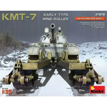 MiniArt 37070 1/35 KMT-7 esimestel Tüüp Minu-Rull - Sisustus Komplekt - Scale Model Kit 16
