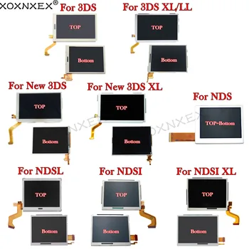 Varuosade Top Alumine & Ülemine Alumine LCD Ekraan Ekraan Nintend DS Lite/NDS/NDSL/NDSi Uus 3DS LL XL Nintend Lüliti 3