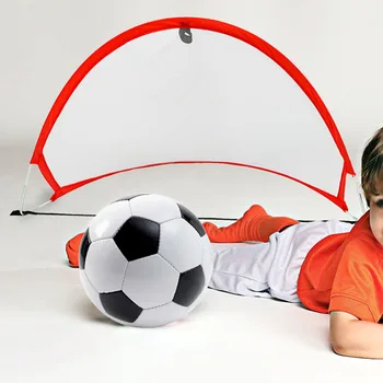 Lapsed Sport Mini Soccer Jalgpalli Eesmärk Net Poisid Värava Telk Siseruumides Väljas Mängida Mänguasi Kokkuklapitavad Tehnilise Koolituse Eesmärk Net Lastele