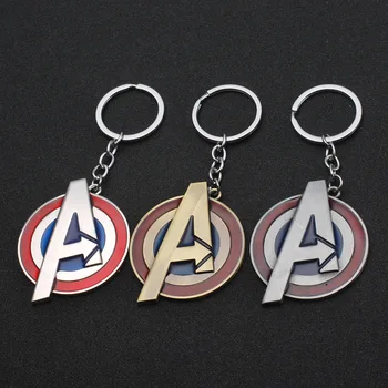 Avengers Kapten Ameerika Võtmehoidja Metallist Võtmehoidja Loominguline Kingitus Auto Tarvikud On Müüa Nagu Kuum Koogid Võtmerõngast 14