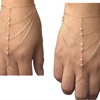 Mood Multi-layer Crystal Sõrme Käevõru Naistele Rhinestone Kulla Värvi Käevõrud & Bangles Kingitus Pool Ehete Hulgimüük 1