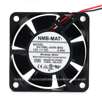 Uus originaal jaoks NMB 2410ML-04W-B60 B69 12V 0,4 A 6cm 6025 toide šassii emaplaadi silent cooling fan