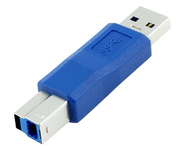 Standard USB 3.0 Type A Male - > USB 3.0 B-Tüüpi Isane Pistik Pistiku Adapter USB3.0 Converter-Adapter AM BM