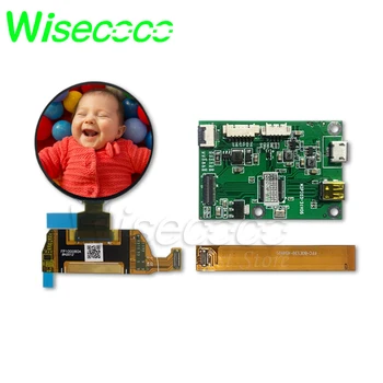 Wisecoco 1.39 Tolline Ümmargune AMOLED Ekraan Micro OLED 454*454 Ringi Ümmarguse Ekraani MIPI Töötleja Juhatus