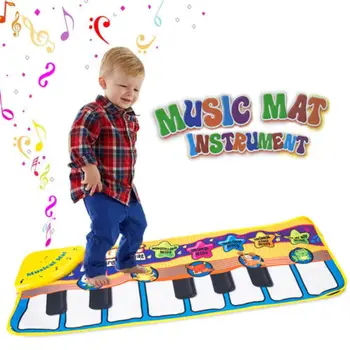 2021 uusim saabumise Beebi Music Pad Laste Sõidul Klaver Vaip Haridus-Muusika Mänguasjad Klaviatuuri Muusikaline Tantsu Matt 15