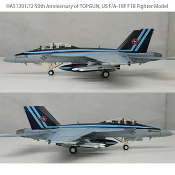 Trahvi HA5130 1:72 50. Aastapäeva TOPGUN, USA F/A-18F F18 Võitleja Mudel Sulamist valmistoote kogumise mudel lennuk 16