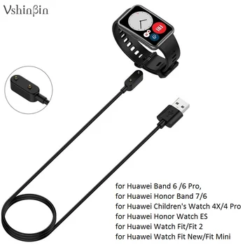 1TK Laadija Kaabel Huawei Vaadata Mahub 2/Fit Uus/Fit Mini/ES Honor Band 7 6 Pro Laste Smart Watch 4X USB Charging Dock