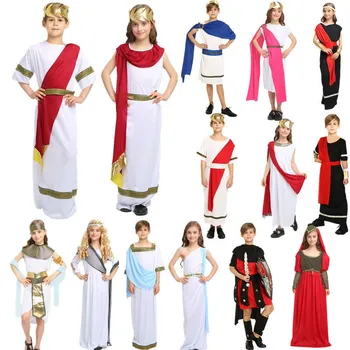Naiste Tüdruk kreeka-Rooma Jumalanna Sobiks Rolli-playing Rekvisiidid Palli Poole Karneval Teenetemärgi Poisid Cosplay Halloween Kostüüm 6