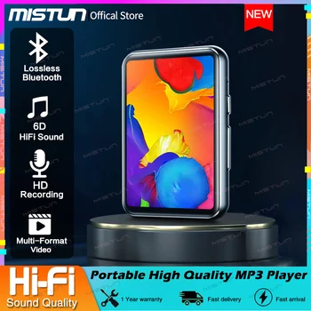 2022 Kõrge Kvaliteediga Full Screen MP4 MP3-Mängija, Bluetooth HiFi Kadudeta Heli MP4 Video Mängija Kaasaskantav Sport Walkman Üliõpilastele 1