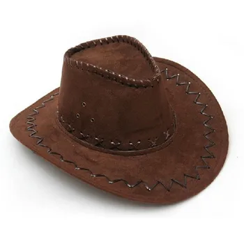Lääne Kauboi Müts Naised Mehed Kauboi Puhkus Kostüüm Pool Müts Elegantne Daam Cowgirl Mütsid Odav Hind 2