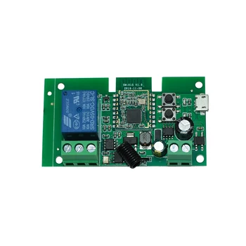 Tuya Ewelink Zigbee Smart Switch Module SM 7-32V 1 Viis Juhtmeta Optiline Lüliti Relee Kooskõlas Alexa Google Kodu