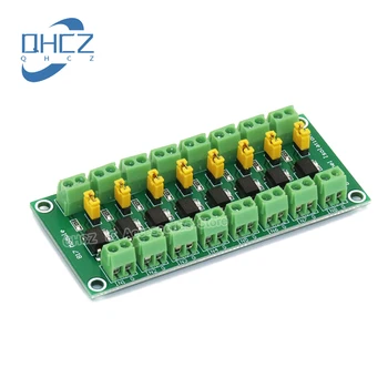 PC817 8 Kanali Optocoupler Isolatsiooni Juhatuse Pinge Konverter-Adapter Moodul 3.6-30V Juhi Fotoelektrilise Isoleeritud Moodul 9