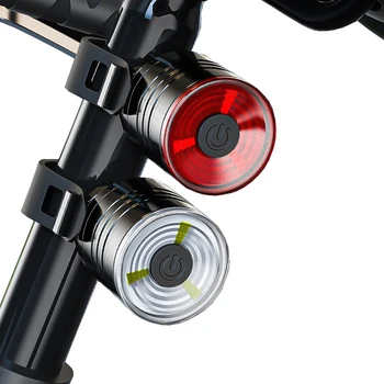 Smart Jalgratta Saba Taga Hele IPX6 Veekindel Jalgrattasõit LED Taillight Alumiinium Öö Ratsutamine Hoiatus Tuli