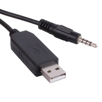 Räni CP2102 USB ja 3,5 mm Stereo Jack, RS232 Serial Adapter Converter Kaabel 4 Postid TX RX GND VCC Pinout 16