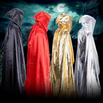 Halloween kostüümid Naiste Surma Särav Varjatud Pluss-Suurus, Unisex Õudus Wizard Ghost Festival Tulemuslikkuse Cabo 5