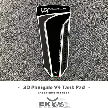 3D Kaitse Tank Pad Carbon Fiber Texture Teadus Kiirus Ducati Panigale V2 V2R V4 V4S V4R V4SP 2020-2022 Kleebis 8