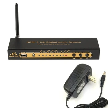 HD851BT AC3, DTS 5.1 Audio Converter Digiboksil HDMI-Extractor 4K ARC SPDIF Coxial Optiline Splitter Koos Bluetooth 4