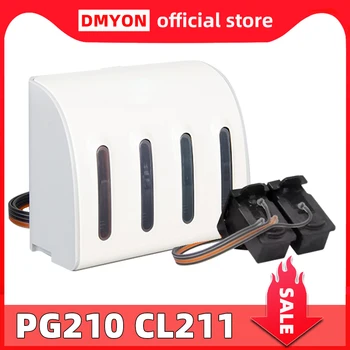 DMYON PG210 CL211 ühildub Canon MX320 MX330 Pidev Tindi Süsteem MP280 MP480 MP490 MP495 CISS Kassett IP2880 2