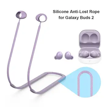 Samsung Galaxy Pungad 2 Anti-Kadunud Earbuds Rihm Kõrvaklappide Hoidik Trossi Kaabel Veekindel Silikoon Kaitsva Kaela Rihm, Juhe 5