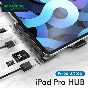USB-C-HUB Tüüp C keskus HDMI-Ühilduva USB 3.0 87W PD SD TF Mobiilne Telefon USB-C USB HUB Adapter sobib MacBook Pro iPad Pro