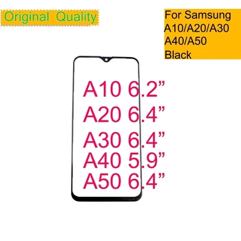 Asendus Samsung Galaxy A10 A20 A30 A40 A50 Touch Ekraan Ees Klaasist Paneel, Puutetundlik LCD Välimine Objektiiv OCA Liimi 7