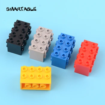 Smartable Telliskivi 2x4x2, mille Naastud sees Pool ehitusplokid KES Osad Mänguasjad, Lapsed, Haridus-Ühilduv 2434 5tk/palju