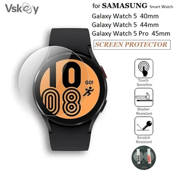 100TK Smart Vaadata Ekraani Kaitsekile Samsung Galaxy Vaata 5 40mm 44mm Ring Karastatud Klaasist kaitsekile Vaadata 5 Pro 11