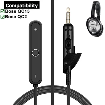 Bluetooth-5.0 Stereo Audio Adapter Wireless Handsfree Vastuvõtja Bose Vaikne Mugavuse QuietComfort QC 15 2 QC15 QC2 Kõrvaklapid 13